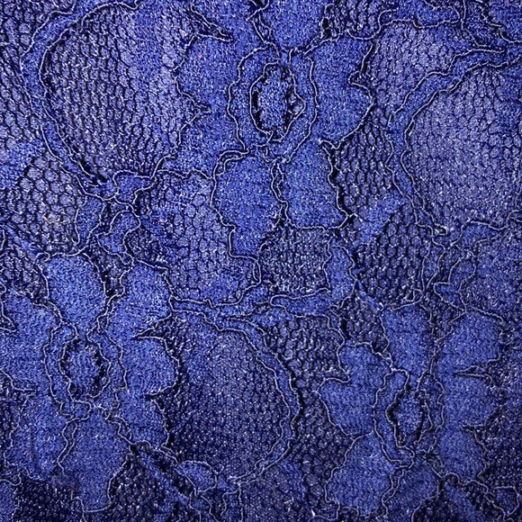 Blue lace dress - Picture 3 of 5